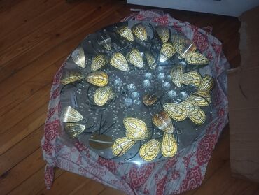 Led çilçıraqlar: Led Çılçıraq, 4 və daha çox lampa, Metal — 4