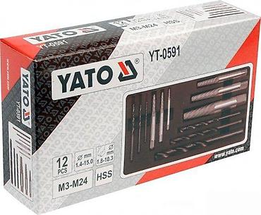 laserski metar: YATO YT-0591 set za vađenje slomljenih zavrtnjeva i šrafova – 12 — 2