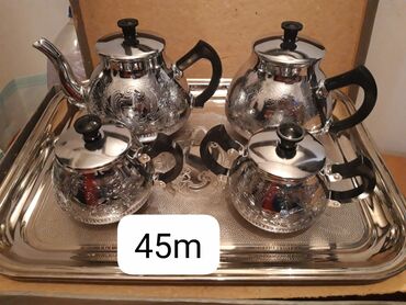 qara kinoa çayı qiymeti: Yeni, rəng - Gümüşü, Çaydan