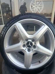 ремонт боковых порезов шин: 18 lik MPAKET diskler svarkalari olub duzeldib birinde cat var