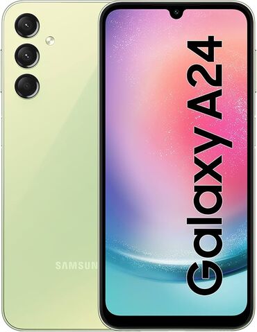 Samsung: Samsung Galaxy A24 4G, 128 GB, rəng - Yaşıl, İki sim kartlı