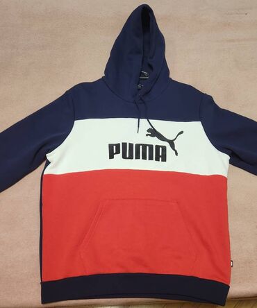 sweatshirt azerbaycan dilinde: Orijinal Puma hudi. L ölçü. Bir dəfə də olsun geyinilməyib. Go