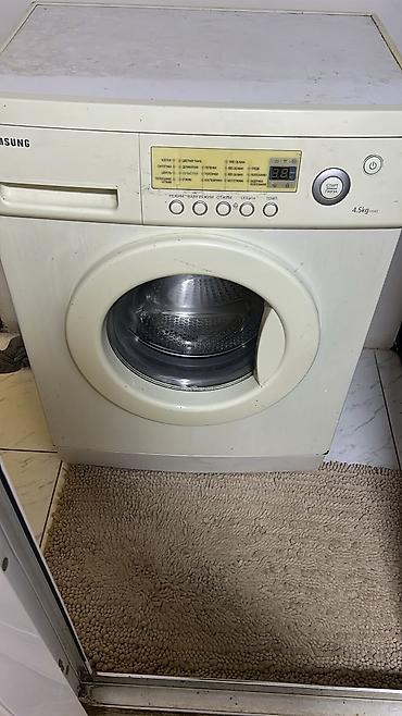 samsung was end: Samsung ön yükləməli paltaryuyan maşın - Yükləmə: 4.5 kq (IW40) - Ön — 1