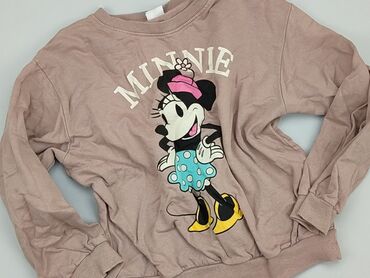 sweterek miętowy: Sweatshirt, Disney, 9 years, 128-134 cm, condition - Good