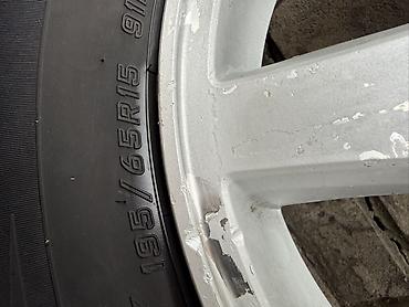 диски honda: Колеса в сборе 195 / 65 / R 15, Лето, Б/у, Комплект, Легковые, Литые, отверстий - 5 — 5