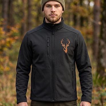 Ostale jakne: Softshell Lovačka Jakna sa Vezom „Gone Hunting“ i Jelen Vel s-3xl Cena — 8