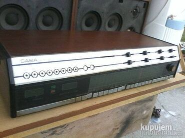 Pojačala i prijemnici: SABA studio 8200 QUADRO saba 4x30w/sin ili 2x40w/sin; nezavisno — 1
