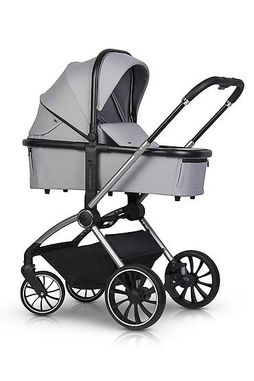 patofne 30: EUROCART Easy Go Giro 2u1 kolica za bebe – Cloudy Grey (SKU — 3