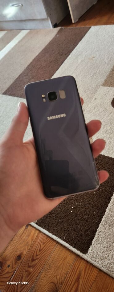 купить самсунг с 8 бу: Samsung Galaxy S8, Колдонулган, 64 ГБ, түсү - Кызгылт көк, Бөлүп төлөө менен, 1 SIM, 2 SIM, eSIM