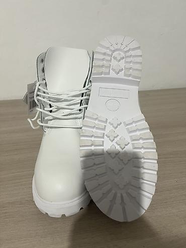 от 46: Мужские ботинки, 46, Timberland, Новый, цвет - Белый, Самовывоз — 4