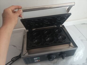 продам кофеварку: Электрическая вафельница/печь для тайяки (рыбки) - Формы: 10 ячеек в