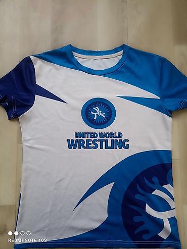 футболка ufc: Спортивная футболка United World Wrestling - Тематика: борьба — 1