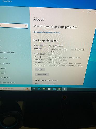 Masaüstü kompüterlər və iş stansiyaları: Masaüstü kompüter Full seti - Prosessor: Intel Core i3-550, 3.20 — 4