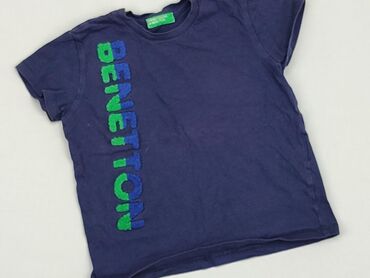 spódniczki do kolan: T-shirt, Benetton, 1.5-2 years, 86-92 cm, condition - Very good