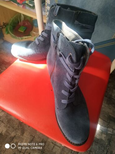 обувь германия: Сапоги, 38, цвет - Голубой