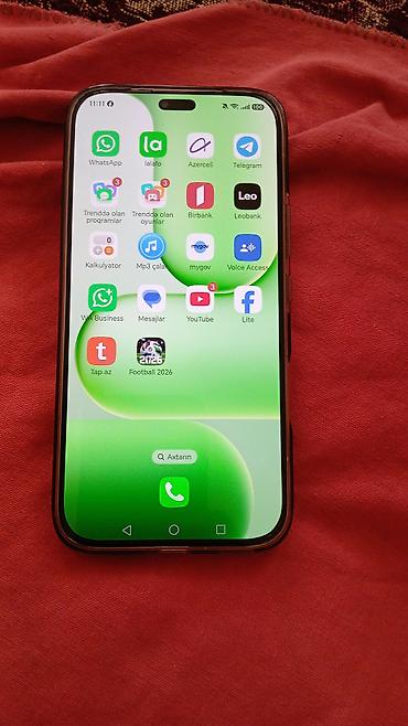 ucuz telefon ikinci el: Honor 256 GB, rəng - Boz, Zəmanət — 2