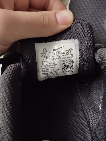 обувь 34: Мужские кроссовки, 40.5, Nike, Б/у, цвет - Черный — 4