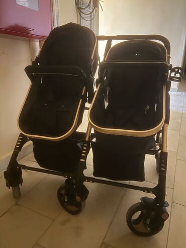 əkizlər və üçəmlər üçün easygo duo uşaq arabaları: Əkizlər üçün araba