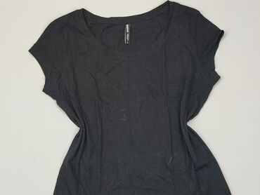 t shirty czarne: T-shirt, Cropp, S, stan - Dobry
