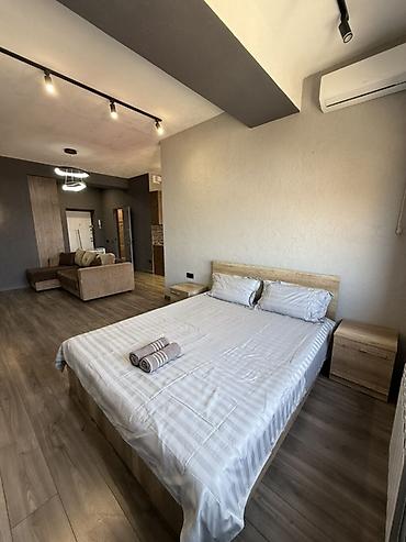 Посуточная аренда квартир: 1 комната, Душевая кабина, Постельное белье, Кондиционер — 2