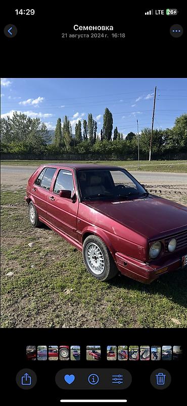 smart open: Volkswagen Golf: 1988 г., 1.8 л, Механика, Бензин, Хэтчбэк — 7