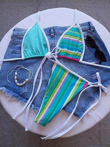 stradivarius sorc: Nov kupaci kostim rucne izrade. Dvodeni bikini set – trokutasti — 3