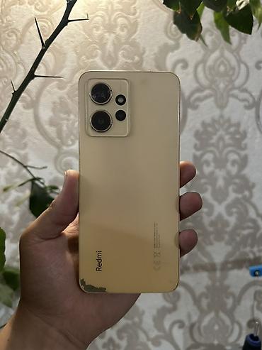 redmi note 19: Redmi, Redmi Note 12, Б/у, 128 ГБ, цвет - Золотой, 2 SIM — 1