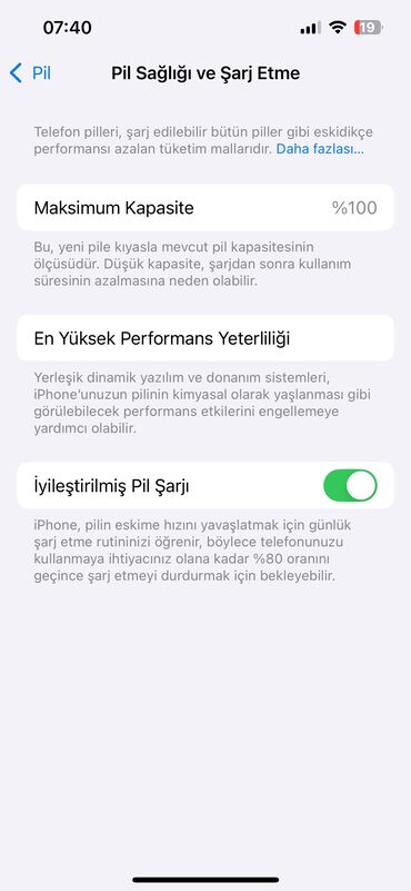 iphone 13 pro max 2 ci el: IPhone 13, 128 GB, Midnight, Barmaq izi, Face ID, Sənədlərlə