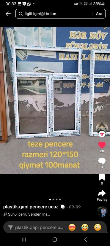 Pəncərələrin quraşdırılması, montajı: Plastik qapı pəncərə sifarişi, yüksək keyfiyyət hər qiymətdə, hər — 16