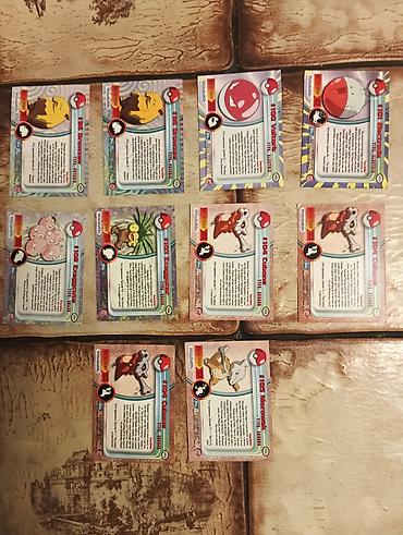 stanlio i olio slike: Pokémon kolekcionarske nalepnice – set sa više duplikata i različitim — 6