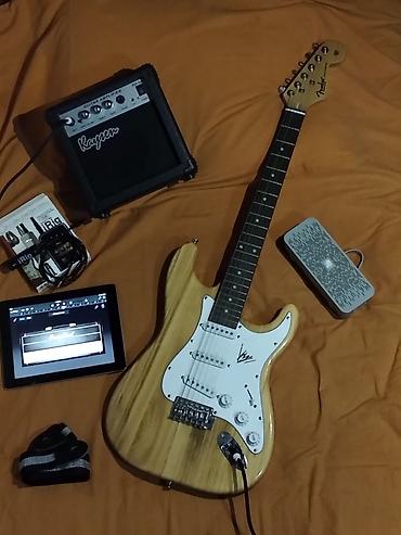 Elektron gitara, Fender, 6 sim, İşlənmiş, Pulsuz çatdırılma