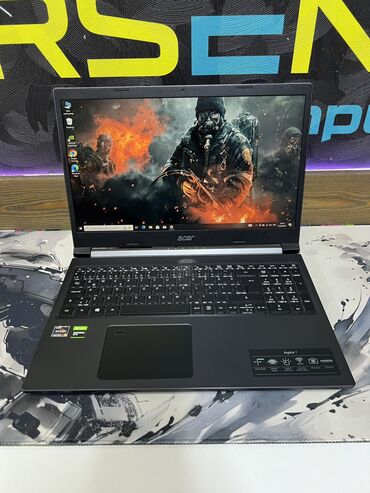 компьютеры amd ryzen 7: Ноутбук, Acer, 16 ГБ ОЗУ, AMD Ryzen 5, 15.6 ", Для работы, учебы, память HDD + SSD