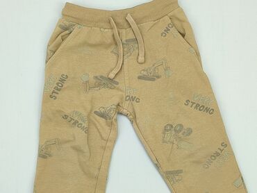 spodnie joggery czarne: Sweatpants, SinSay, 3-4 years, 98/104, condition - Good