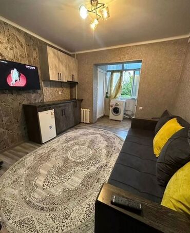 ош квартира долгосрочная: Студия, Риелтор, Чогуу жашоосу жок, Толугу менен эмереги бар