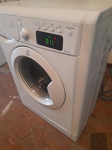 pulsuz uce: Paltaryuyan maşın Indesit, 5 kq, Ehtiyat hissələri kimi, Avtomat, Qurutma var, Kredit yoxdur, Pulsuz çatdırılma — 3