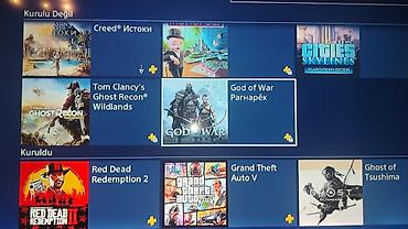 ps 4 oyunları: PS4/PS5 hesabında zəngin oyun kitabxanası Tərkib: - God of War — 3