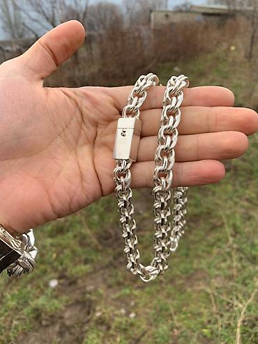 Серебряные цепочки: Серебряная цепь Рамзес 90 грамм Ювелирные услуги Изготовление Цепей — 11