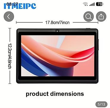 22 ekran monitor: Teze pakofka heç işlənməyibAndroid 14 planşet – 7 düym IPS HD ekranlı — 4