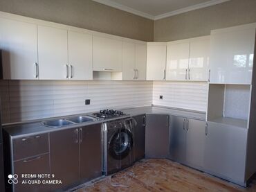 Sifarişlə mətbəx mebeli: Sifarişlə mətbəx dəsti, Özü çəkən petlələr, Sadə laminat, Kredit yoxdur, Pulsuz çatdırılma, Rayonlara çatdırılma — 9