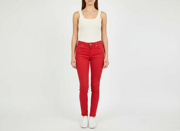 Jeansy: Cherry, Jeansy damskie, rozmiar XS