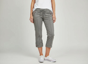 Trousers: Esprit, 3/4 Trousers for women, size L
