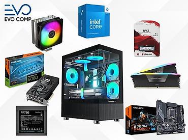 Masaüstü kompüterlər və iş stansiyaları: EVO Gaming PC-15 🔹 I5/B760/32GB/1TB/RTX5060🔹 🔹CPU: Intel®️ Core™️ — 1