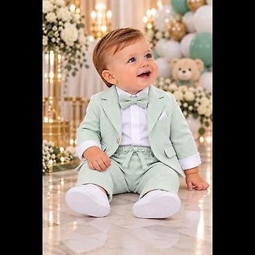 ✨ ELEGANTNO SVEČANO ODELO ZA BEBE (4 DELA) ✨ Prelepo i moderno odelo u