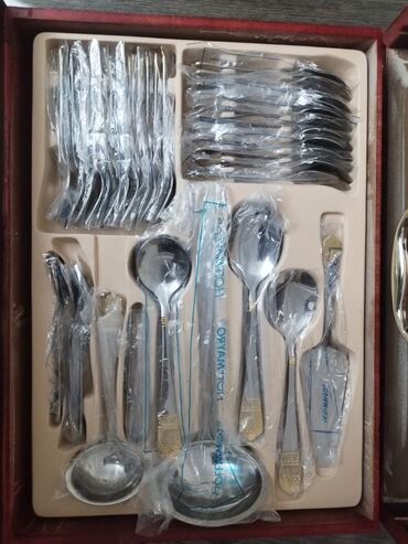 Süfrə ləvazimat dəstləri: HOFFMAYRO (Designed in Germany) dəst-i bıçaq–qaşıq–çəngəl - Zərif — 1