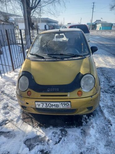 матиз 3 ош: Daewoo Matiz: 2005 г., 0.8 л, Механика, Бензин, Хэтчбэк