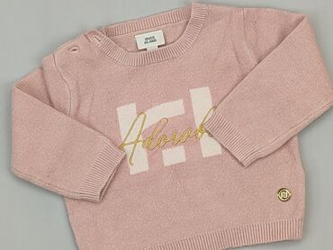 body na roczek dla dziewczynki 86: Sweater, River Island, 3-6 months, condition - Good