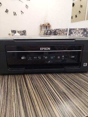 Printer və kseroks aparatları: Epson L366 printer satılır. Çox az istifadə olunub və əla — 5