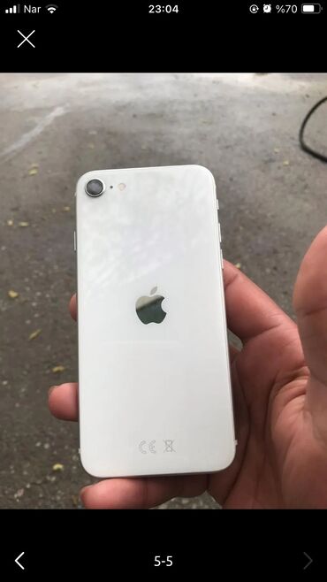 mingecevir soyuducu: IPhone SE 2020, 128 ГБ, Белый