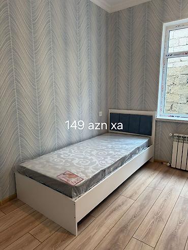 Çarpayılar: Tək nəfərlik çarpayı modelləri - Müxtəlif dizaynlar: ağ korpuslu — 6