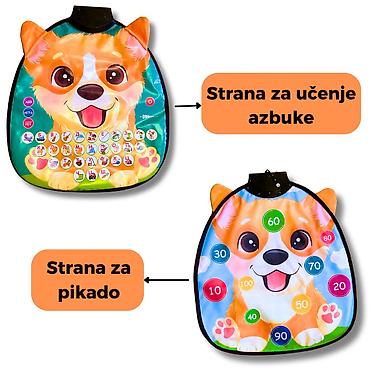 cabin obuca: Interaktivni poster Kuca 2u1 – edukativna igračka za učenje azbuke i — 3